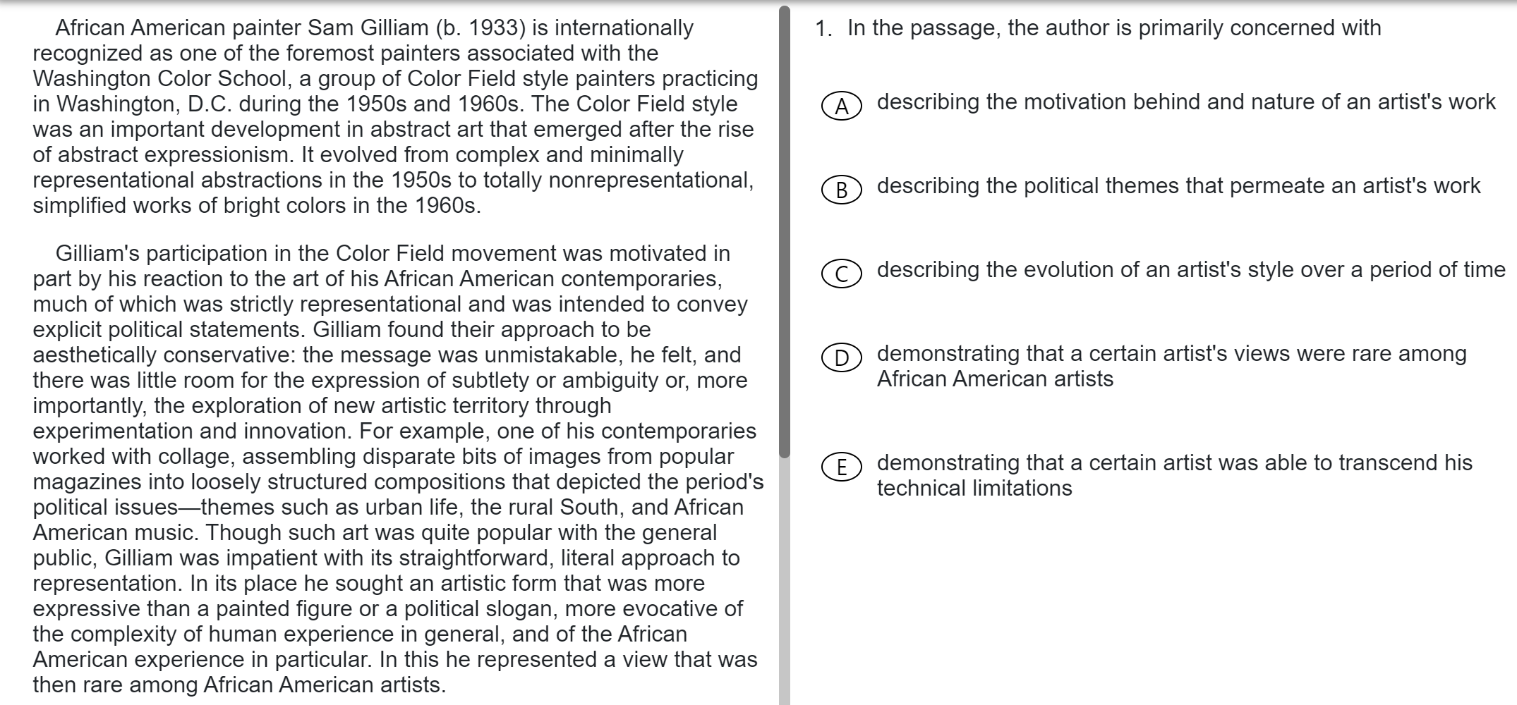 Rc Primary Concern A Trevor Klee Tutor